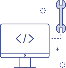 Illustration maintenance et sécurité site internet